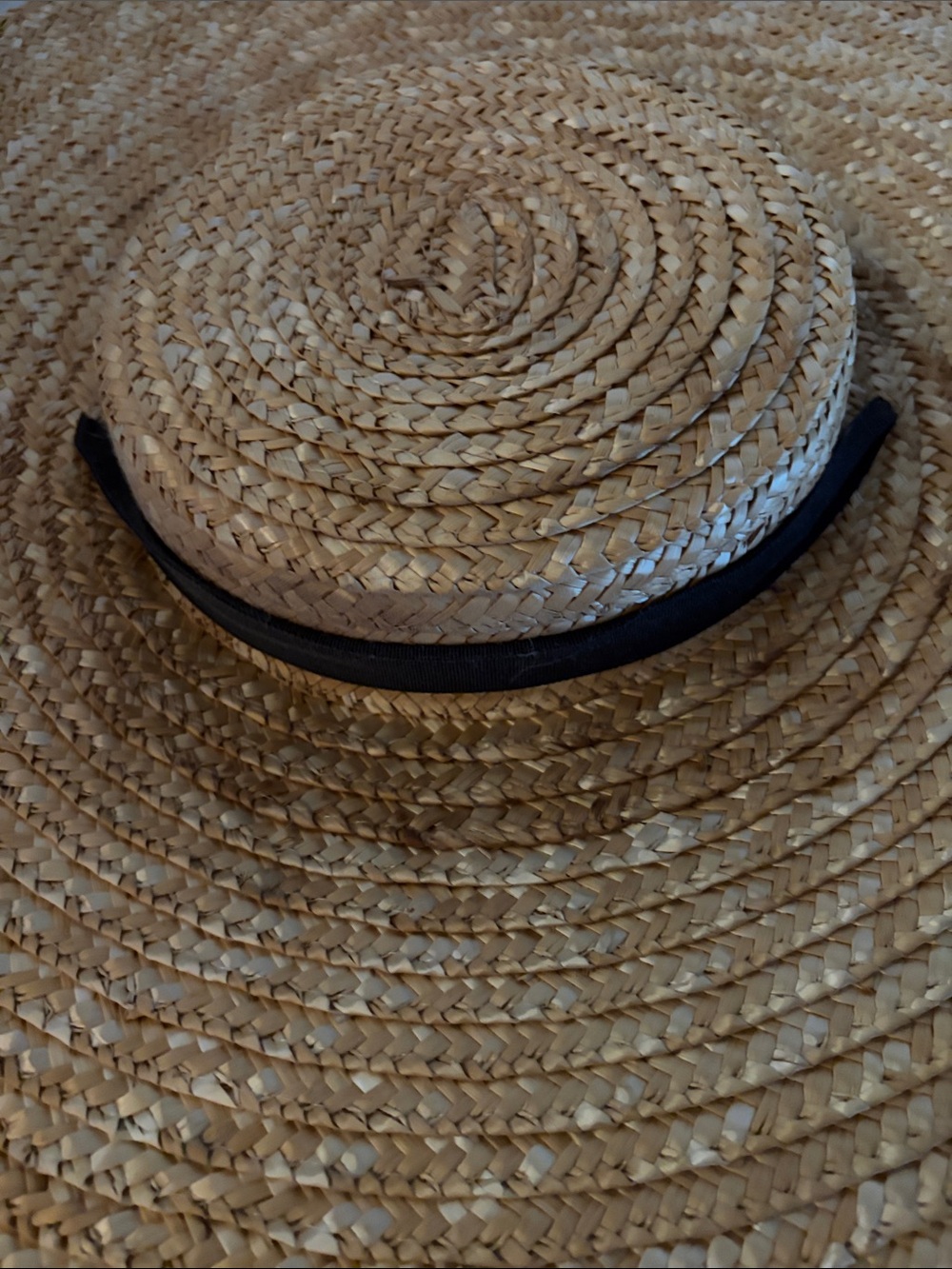 Large Vintage Sun Hat from Vixen by Micheline Pitt - Picture 3 of 5